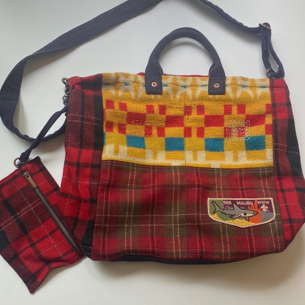 Free People JoJo Flannel Tote